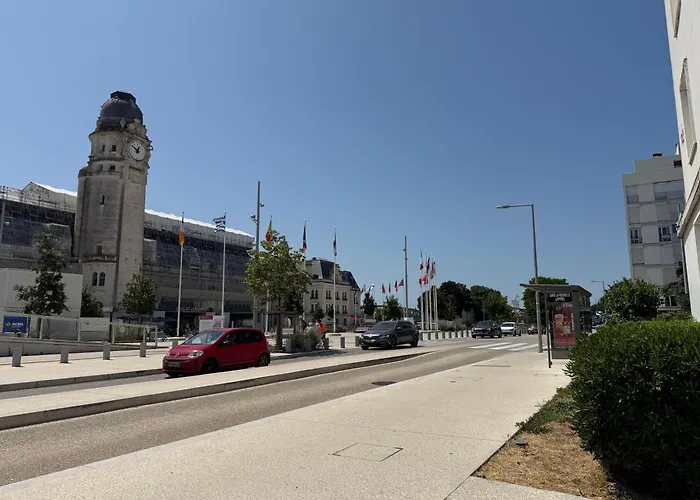 Cozy Face A La Gare, Centre Ville, Wifi 아파트 *